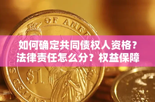 北京如何确定共同债权人资格？法律责任怎么分？权益保障技巧揭秘！