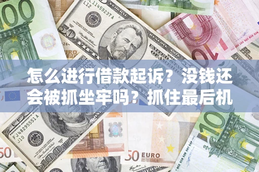 北京怎么进行借款起诉？没钱还会被抓坐牢吗？抓住最后机会！