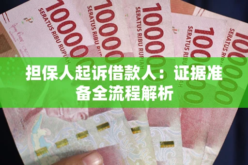 北京担保人起诉借款人：证据准备全流程解析