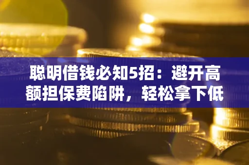 北京聪明借钱必知5招：避开高额担保费陷阱，轻松拿下低息贷款